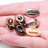 10-50pcs Mixed Oval Conch Shell Spacer Beads Jewelry Making DIY Charm