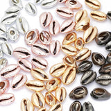 10-50pcs Mixed Oval Conch Shell Spacer Beads Jewelry Making DIY Charm