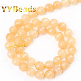 Yellow Aventurine Jaspers Stone Beads for DIY Jewelry Making