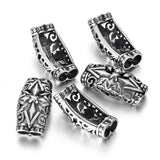 2pcs Stainless Steel Slider Bead Arrows Charms for Men Jewelry Making