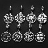 2pcs Stainless Steel Animal Dangle Beads for Pandora Bracelets