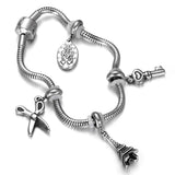 2pcs Stainless Steel Animal Dangle Beads for Pandora Bracelets