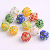 5pcs 12mm Flower Petals Lampwork Glass Beads for Jewelry Making