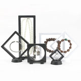 Transparent Dustproof Jewelry Display Box Earring Case