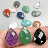 13X18MM Water Drop Natural Stone Pendant for Jewelry Making