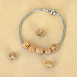 Bull Dog Beads Charm Bracelet Jewelry Making Accessories