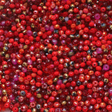 Czech Glass Rondelle Beads AB Mixed 4mm 6mm 8mm Crystal Faceted Round Beads