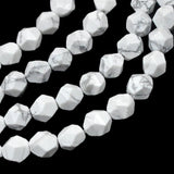 Natural Magnesite Howlite Beads 6-10 MM for DIY Bracelet