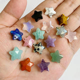 14MM Natural Faceted Stone Pendant Amethyst Amazonite Quartz