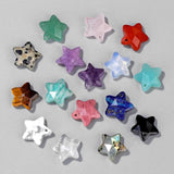 5-Pointed Star Stone Charms Amazonite Labradorite Quartz Pendant