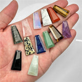 Labradorite Amethyst Quartz Healing Pendant Charms for DIY Jewelry