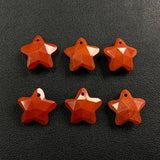 14mm Star Charm Amazonite Crystal Pendant for Jewelry Making