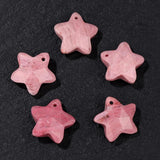 14mm Star Charm Amazonite Crystal Pendant for Jewelry Making