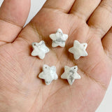 14mm Star Charm Amazonite Crystal Pendant for Jewelry Making