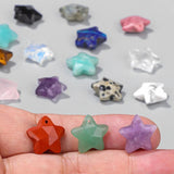 14mm Star Charm Amazonite Crystal Pendant for Jewelry Making