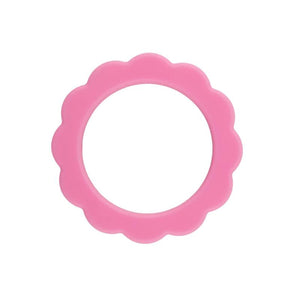 65mm Flower Ring Silicone Beads Circle with hole for Jewelry DIY Charms