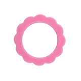 65mm Flower Ring Silicone Beads Circle with hole for Jewelry DIY Charms