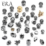 4pcs Stainless Steel Animal Spacers Beads 2mm Charms for Bracelet DIY