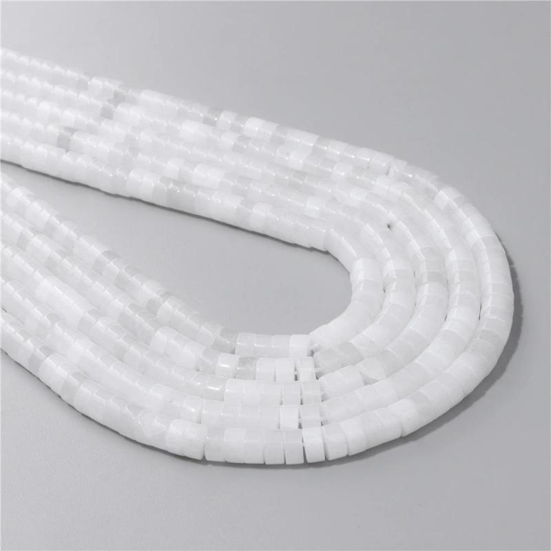 3x6mm Quartz Crystal Rondelle Bead for Jewelry Making
