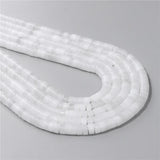 3x6mm Quartz Crystal Rondelle Bead for Jewelry Making
