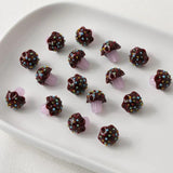 Icecream Bead Lampwork Mushroom Glass Bead DIY Jewelry