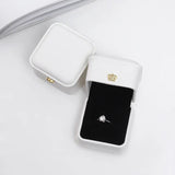 1Pcs Crown Buckle Jewelry Box 5.8x5.8x4.5cm Rose Gold/Navy Blue/Green/White