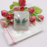 100pcs 5x4cm Earrings Cards Paperboard Jewelry Display Cardboard