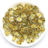 4*7mm High Star Moon Acrylic Beads Charm DIY Bracelet Necklace Jewelry