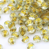 4*7mm High Star Moon Acrylic Beads Charm DIY Bracelet Necklace Jewelry