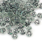 4*7mm High Star Moon Acrylic Beads Charm DIY Bracelet Necklace Jewelry