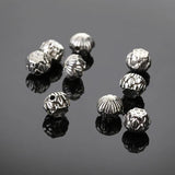 50pcs Tibetan Silver Spacer Beads 6X8mm for Jewelry Making