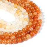 Natural Stone Beads Silk Jade Mixed Abacus Round Beads