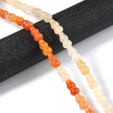 Natural Stone Beads Silk Jade Mixed Abacus Round Beads