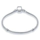 Fashionable Love Ball Snake Chain Bracelet DIY Charm Bead
