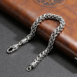 Men's Hand Woven Charm Bracelet Retro Style