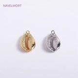 Sea Style Shell Charms 14K Plated Jewellery Making Supplies