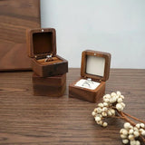 Ring Box Jewelry Storage Engagement Wedding Ceremony Ring Proposal Ring