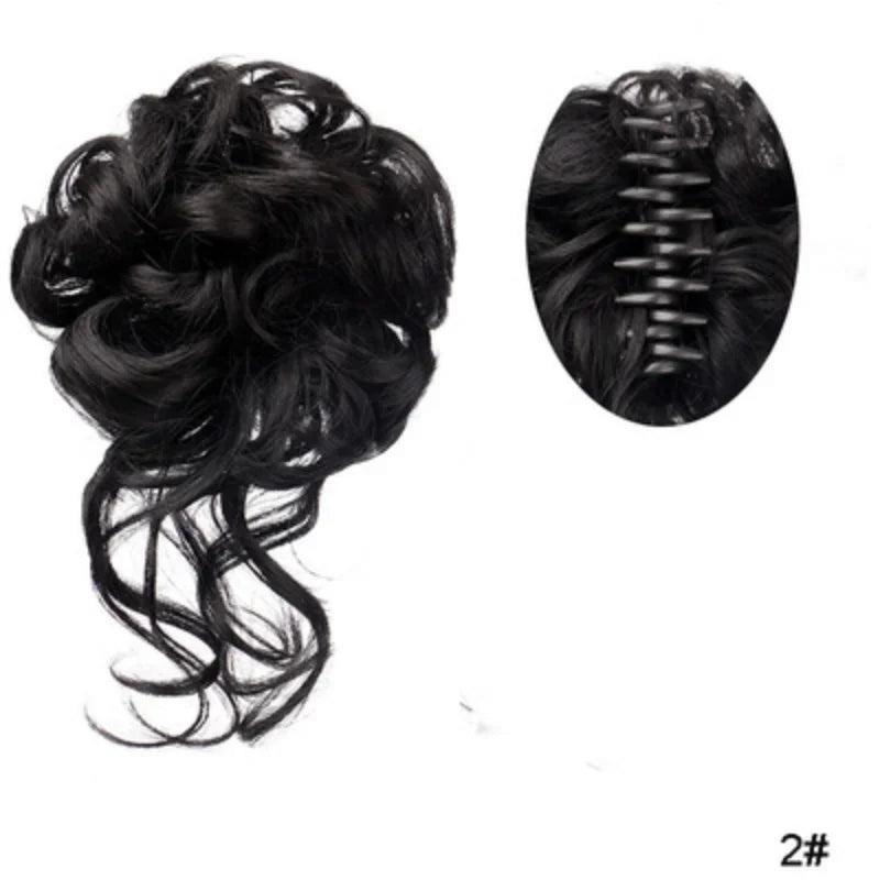 Fluffy Long Beard Hair Package Wig Set - Bridal Hair Accessories