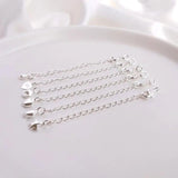 8PCS Women Charm Bracelet Charms DIY Brass Accessories