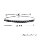 AWN Silver Charm Bracelet Women Wedding Jewelry S010