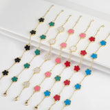 Charm Flower Bracelet for Girls - Wedding Jewelry Gift