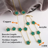 Charm Flower Bracelet for Girls - Wedding Jewelry Gift