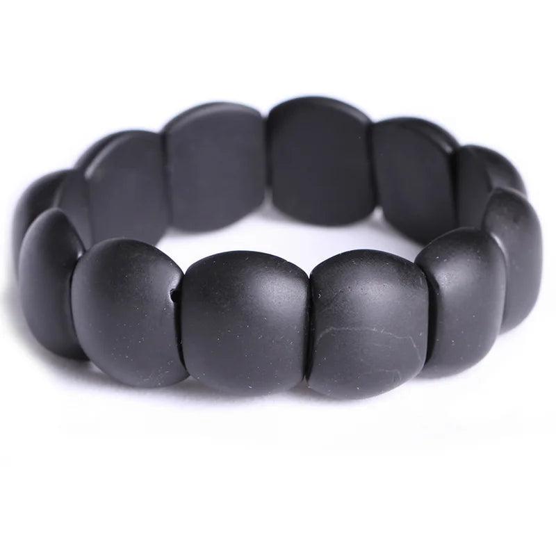 Bianshi Natural Bian Stone Charm Bracelet For Men