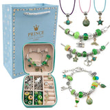 66pcs Charms Bracelet Making Kit, DIY Jewelry Beads Pendants Necklace