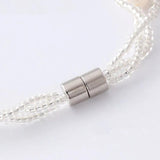 Women's Multilayer Pearl Beads Bracelet Cocktail Party Wedding Jewelry