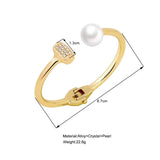Vintage Geometric Metal Bangle for Women