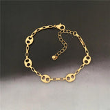 Pearl Bracelet Women Charm Chain Bangle Unusual Jewelry
