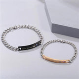 Zircon Her King Queen Bracelets - Bangle Bracelet Jewelry Gift