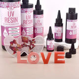 UV Resin Glue Fast Curing Clear Epoxy for Jewelry Making