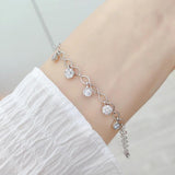 Zircon Charm O chain Bracelet for Women